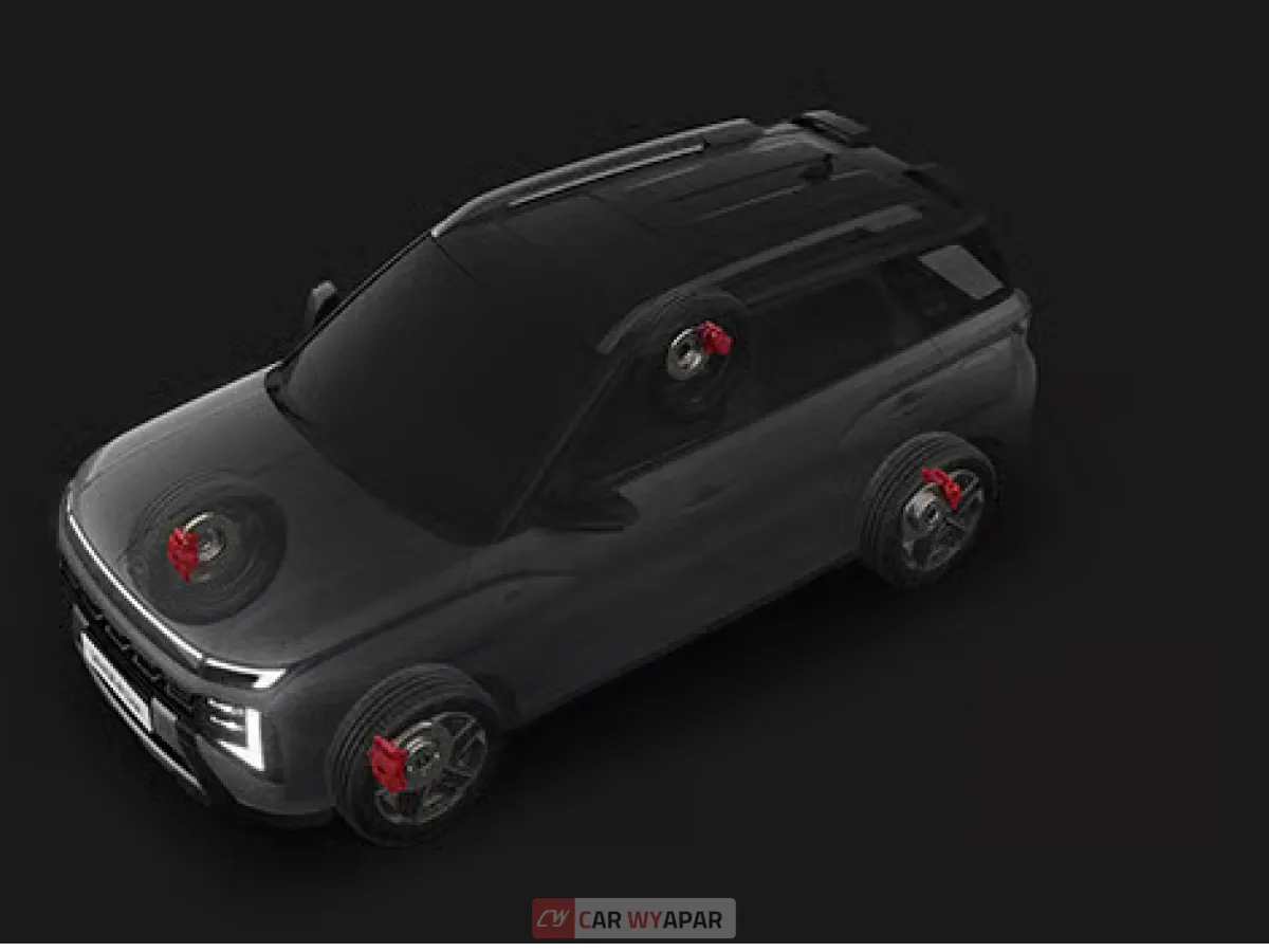 All Wheel Disc Brakes Hyundai Venue